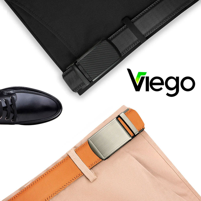 Cinto de Couro com Fivela Automática Luxury