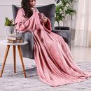 Cobertor Casaco Unissex com Mangas e Capuz: Conforto e Calor no Inverno