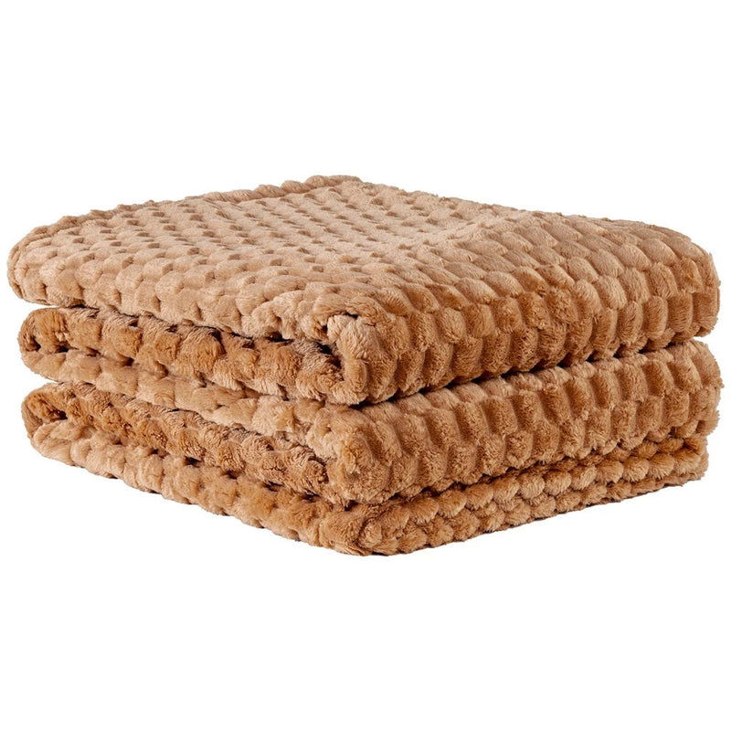 Cobertor Aveludado Queen Fluffy 320g/m² Para Conforto e Calor