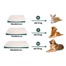 Colchão Pet Lavável e Impermeável para Conforto e Proteção com Espuma Densa
