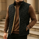 Colete Masculino Social Preto Inverno Viego