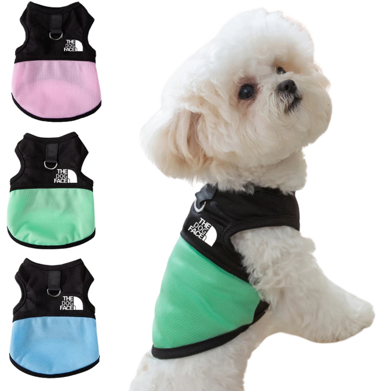 Coletinho Sem Mangas The Dog Face com Argola para Guia - Estilo e Conforto para Seu Pet