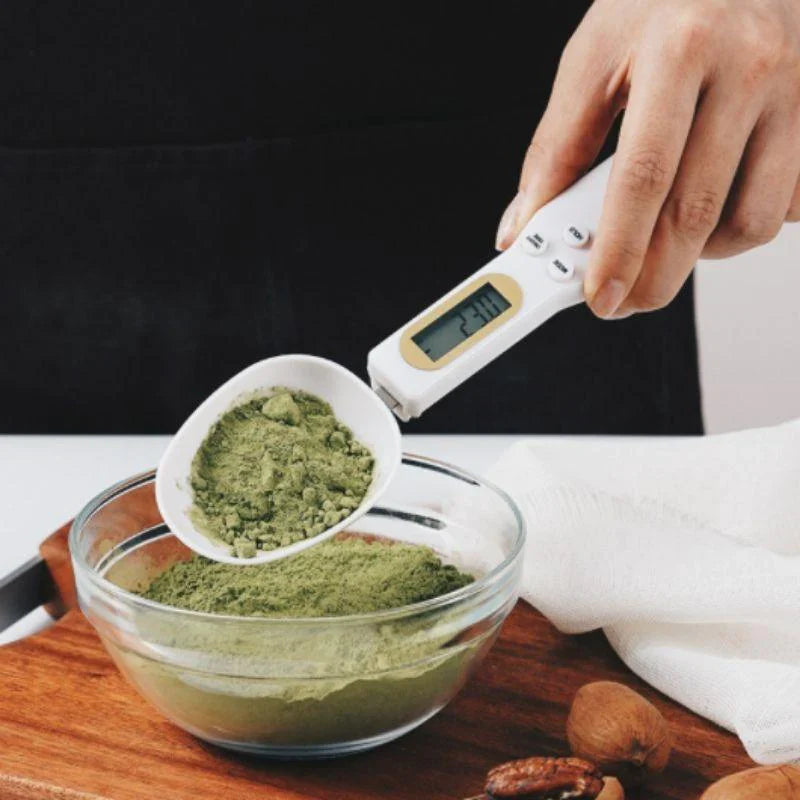 Colher de Medida Digital Portátil para Alimentos – Praticidade e Precisão na Sua Cozinha