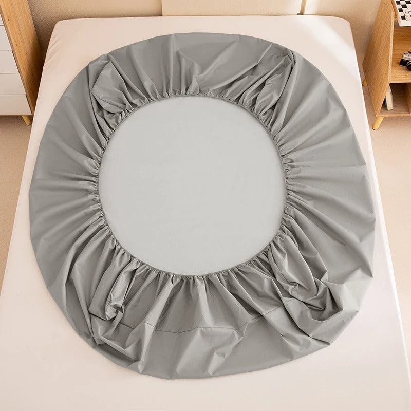 Conjunto de Lençol e Fronhas SleepGuard: Proteção Impermeável e Conforto Antialérgico