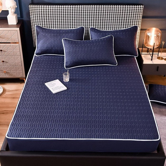 Conjunto Acolchoado Premium Impermeável para Conforto e Proteção - EliteSleep