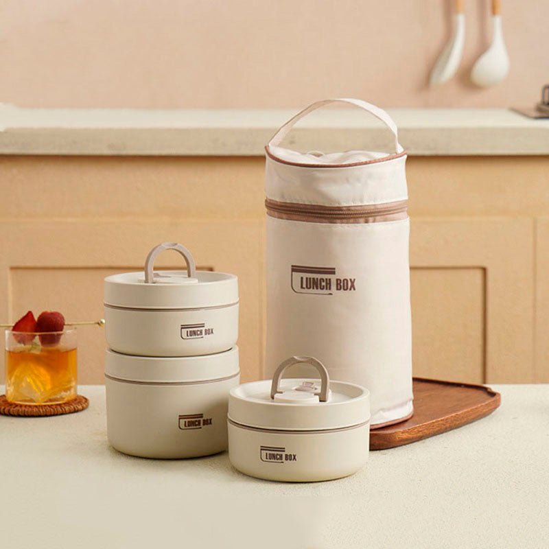 Conjunto de Potes Térmicos ThermPot - Praticidade e Conforto Para Suas Refeições