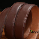 Cinto de Couro Masculino com Fivela Automática