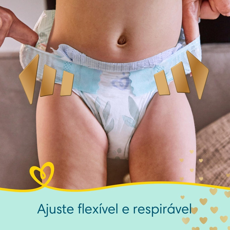 Conforto e Proteção Incomparáveis: Fraldas Pampers Premium Care Xxg - 56 Unidades para o Bem-Estar do Seu Bebê!