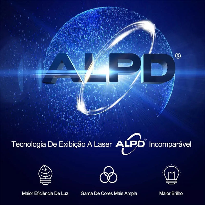 Mini Projetor Wemax Go Advanced 600 Laser Portátil Full HD 1080p 4K