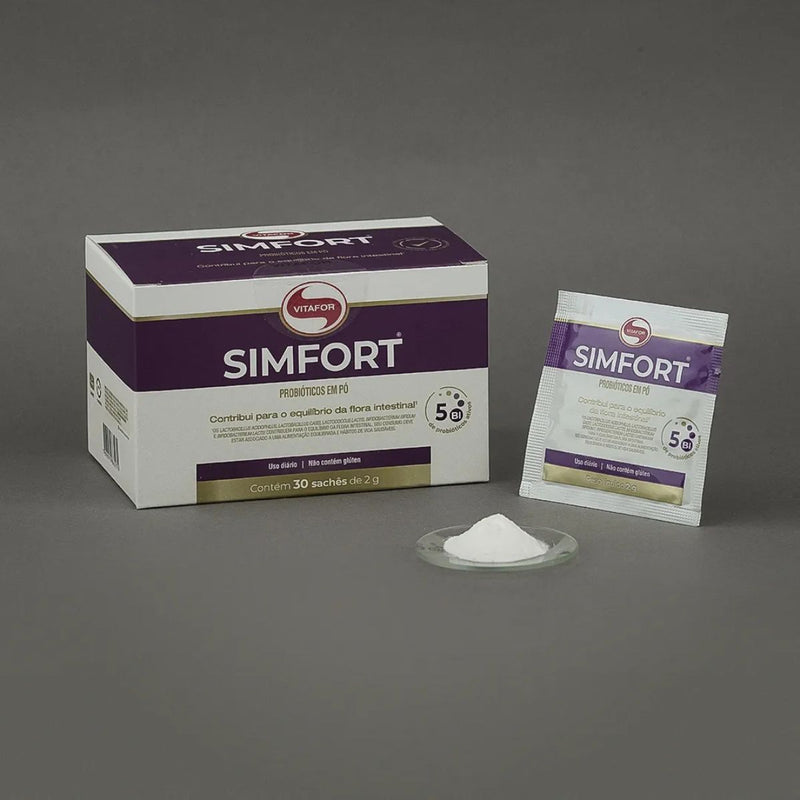 Suplemento Simfort Com 30 Sachês De 2g Vitafor