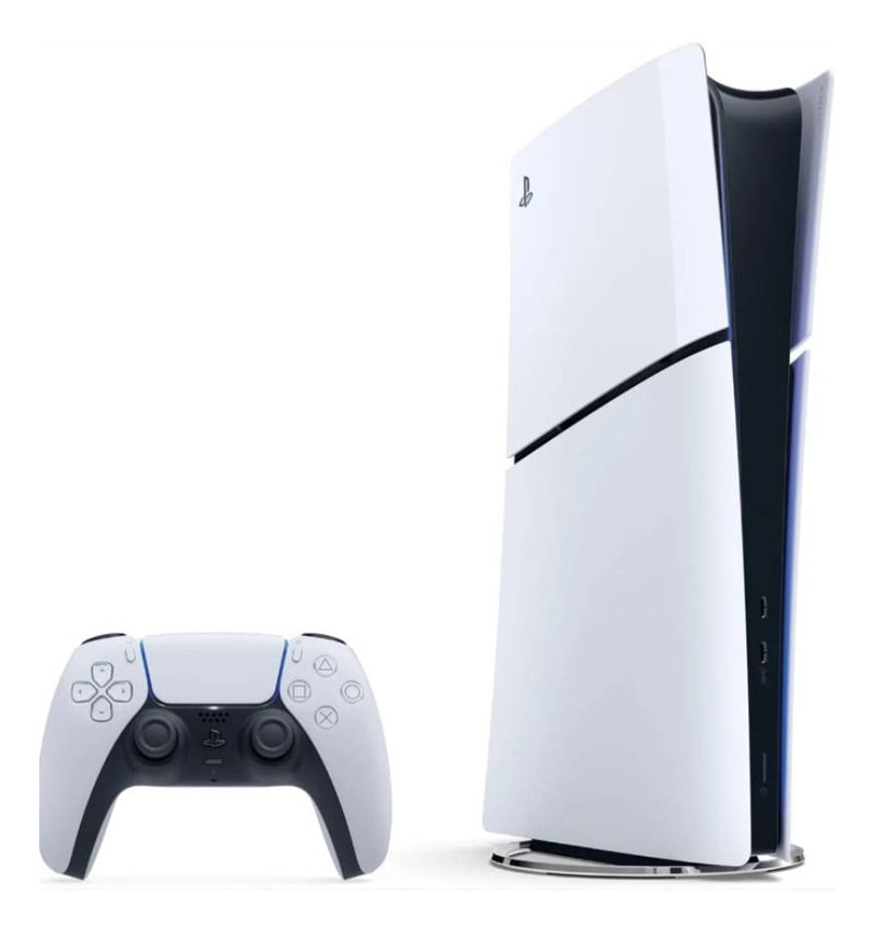 Console PlayStation 5 Digital Slim Branco 1TB Returnal e Ratchet e Clank Controle Sem Fio Dualsense Branco