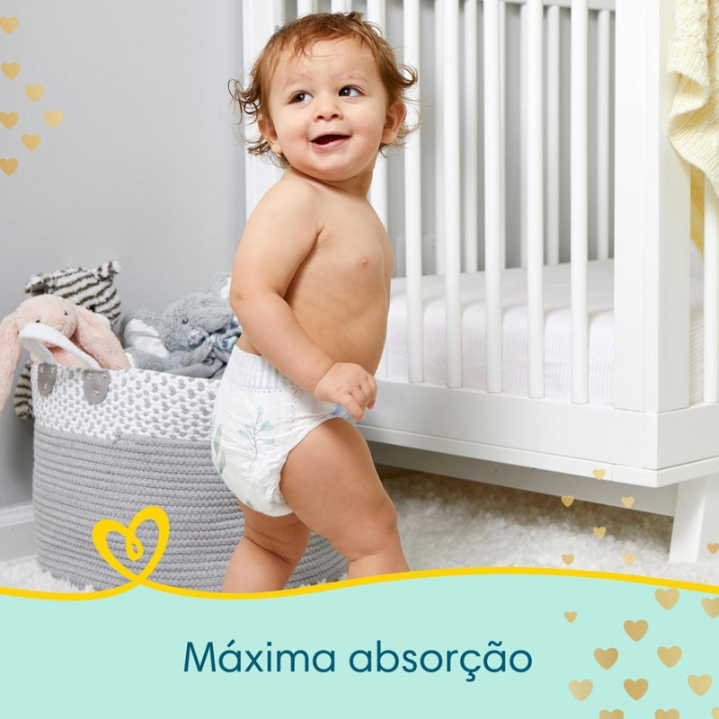 Conforto e Proteção Incomparáveis: Fraldas Pampers Premium Care Xxg - 56 Unidades para o Bem-Estar do Seu Bebê!