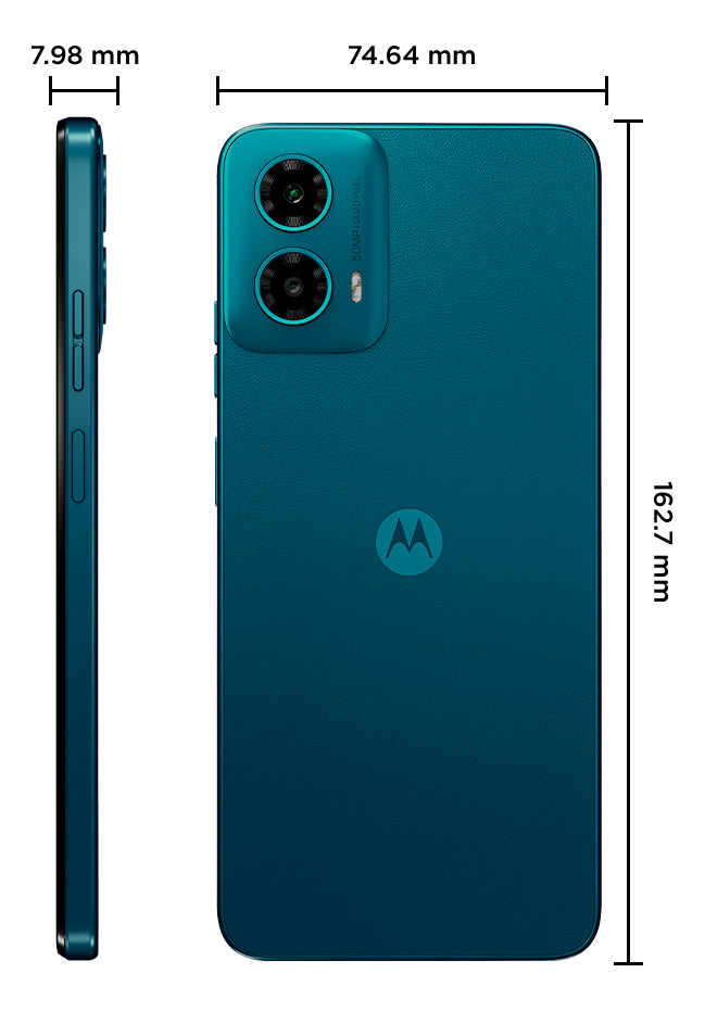 Desperte seu Mundo com o Smartphone Motorola Moto G34 5G - 256GB, 16GB RAM, Câmera AI de 50MP e NFC - Estilo Verde Impressionante!