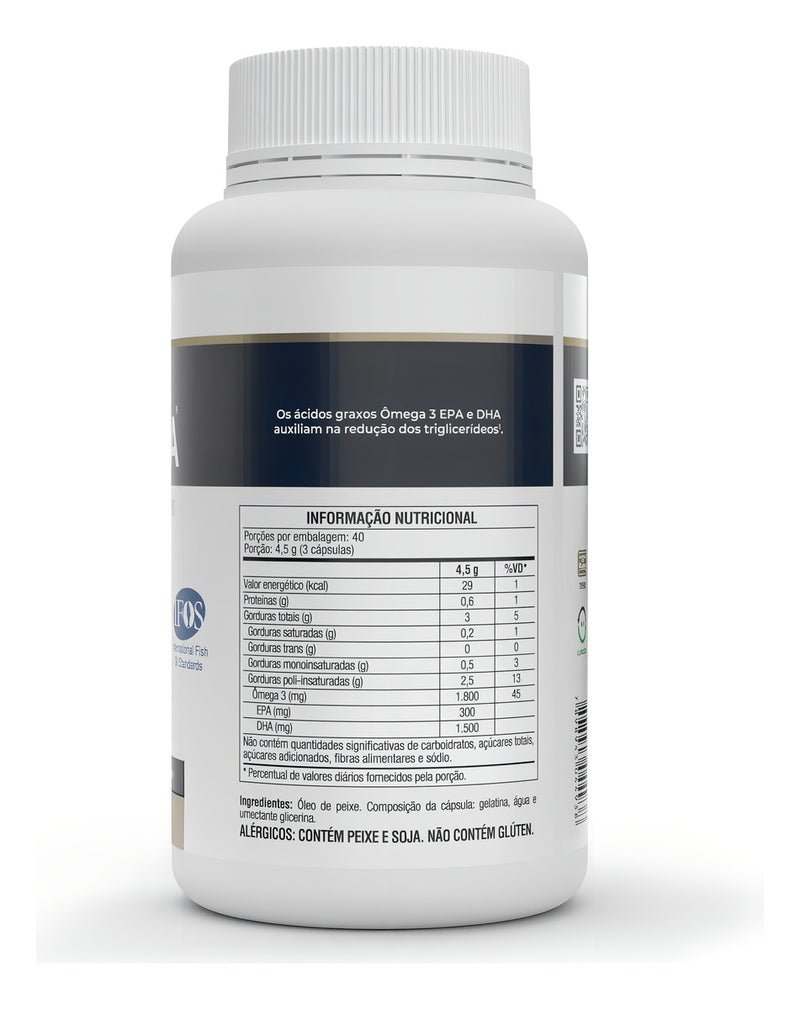 Mega Dha 120 Cápsulas Ômega 3 Vitafor