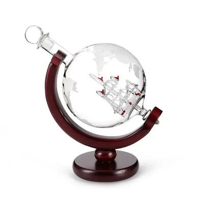 Decanter de Uísque Globo em Vidro Borosilicato – Sofisticação e Estilo para Seus Momentos