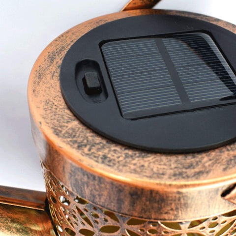 Regador Solar com Luz LED para Transformar seu Jardim