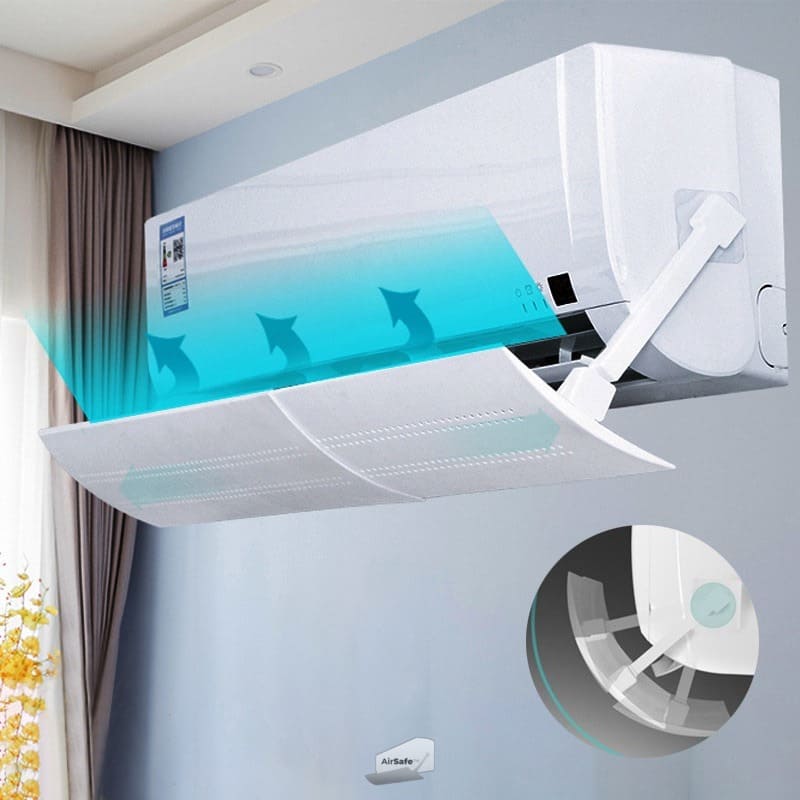 Defletor de Ar Condicionado Ajustável - Conforto e Praticidade em Cada Uso