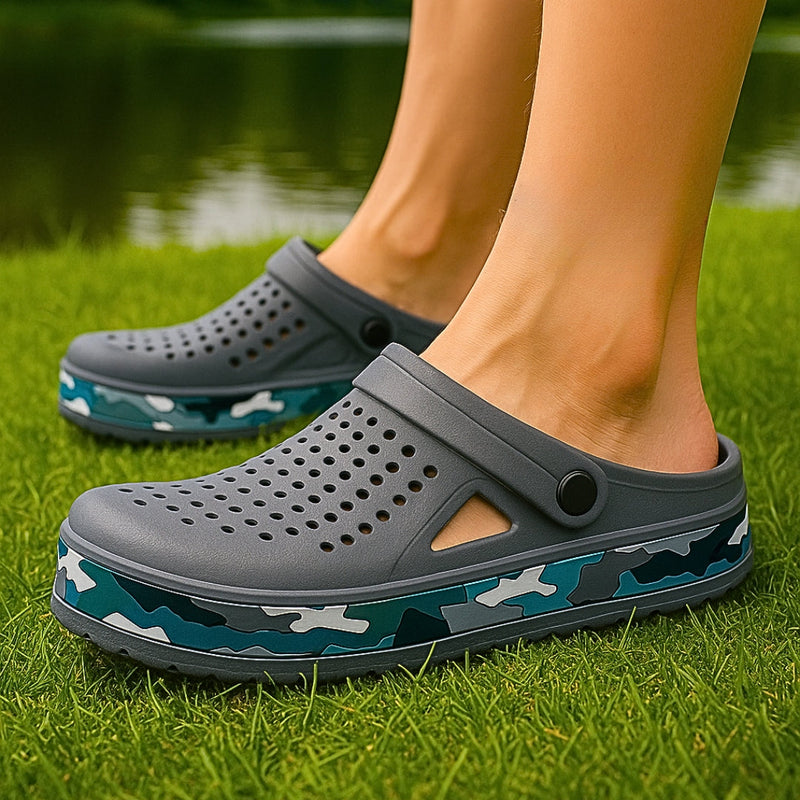 Sandália DAIWA Para Pesca: Conforto Impermeável e Antiderrapante para Acompanhar Suas Aventuras