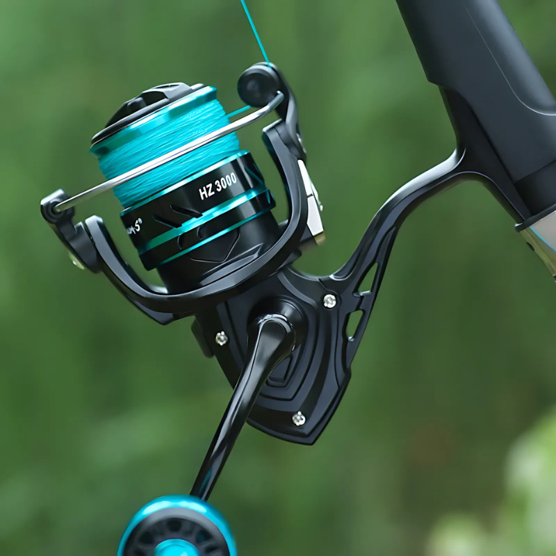 Molinete Kingpesque AzureX com Drag de Até 10kg + Óculos Polarizados Kingpesque Inclusos - Pesque com Conforto e Estilo