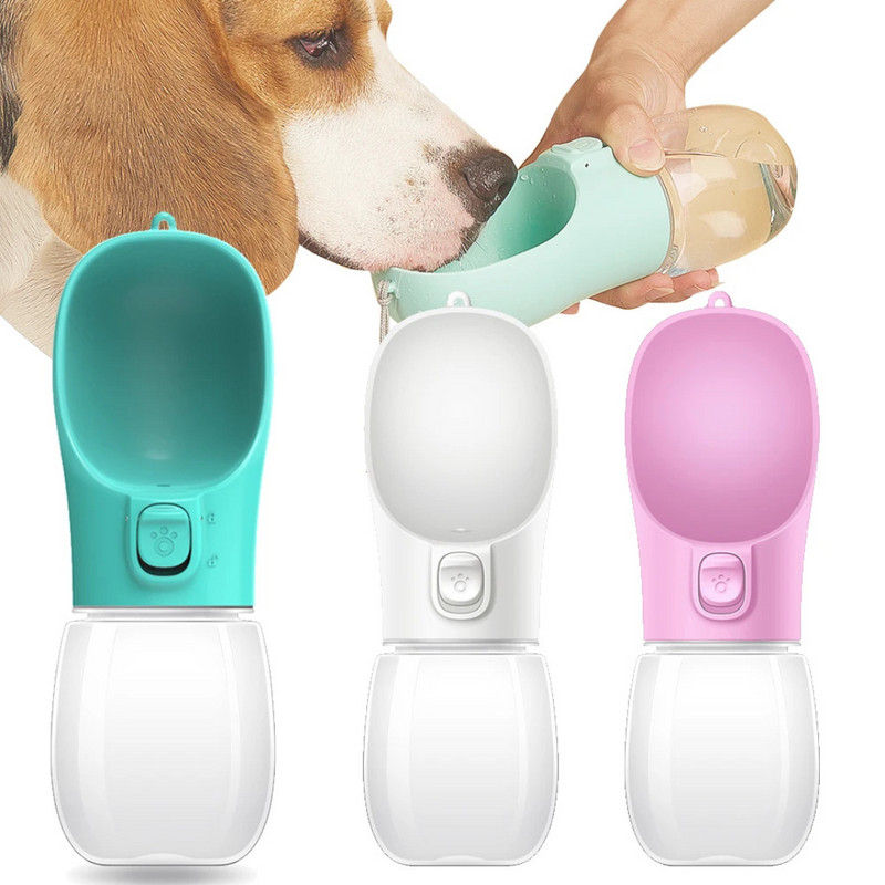Garrafa Portátil de Água Para Pets - Conforto e Praticidade em Passeios e Viagens