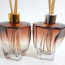 Kit Sabonete e Difusor Decoração Luxo Modelo Elegance Marrom Degrade 200ml