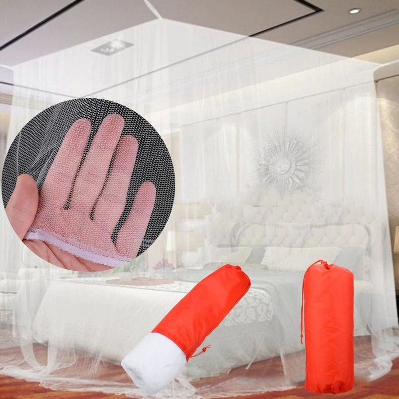 Mosquiteiro Casal Portátil com Saco para Transporte Mosquito Net