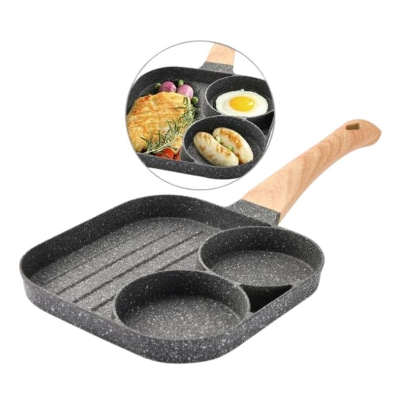 Omeleteira Antiaderente Frigideira que Não Gruda de Alumínio Walfos