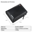 Carteira Masculina Vertical Moderna com Ziper