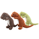 Brinquedo Dinossauro Pelúcia Calmante para Cachorros