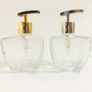 Kit Lavabo Banheiro Estrela Luxo com Difusor Saboneteira e Bandeja Espelhada