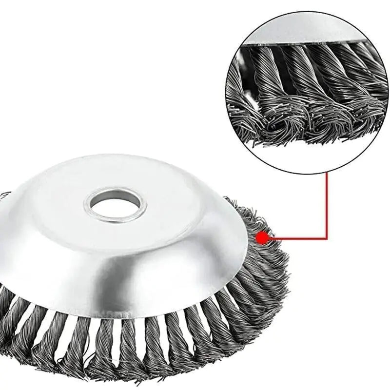 Escova de Aço para Roçadeira - Praticidade e Eficiência em Cada Corte