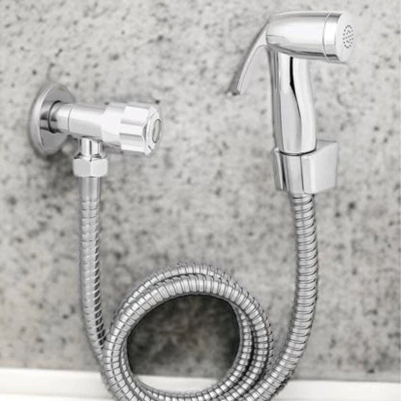 Ducha Higiênica Completa 1,20m em Metal Cromado para Conforto e Praticidade