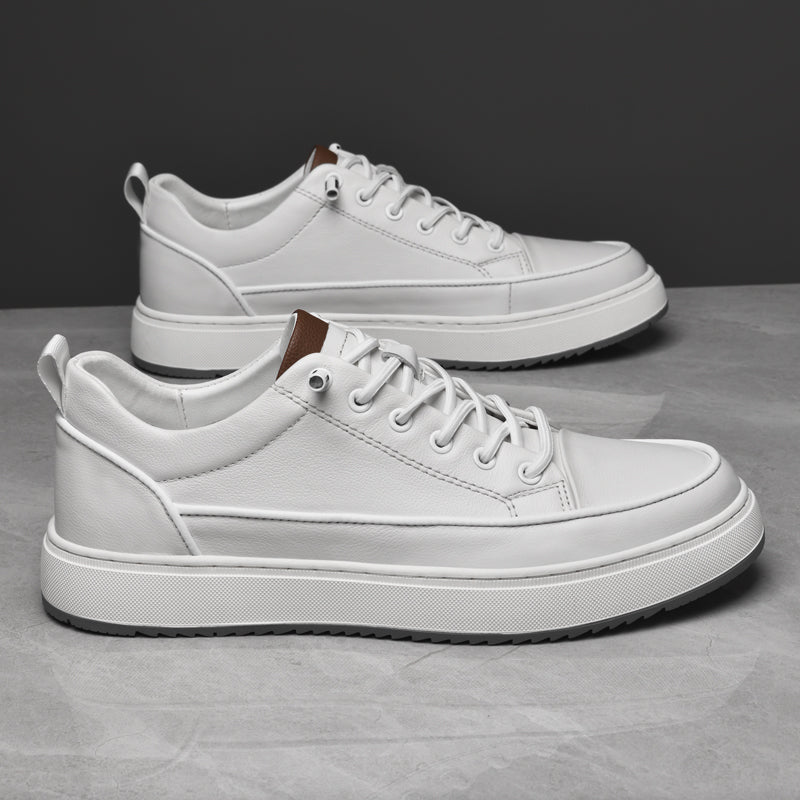 Tênis Masculino em Couro Genuíno Stevens - Conforto e Estilo para o Seu Dia a Dia