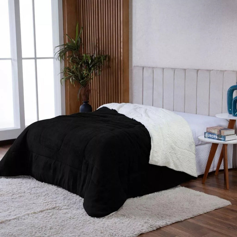 Edredom Queen Aveludado: Conforto Térmico para Noites de Inverno