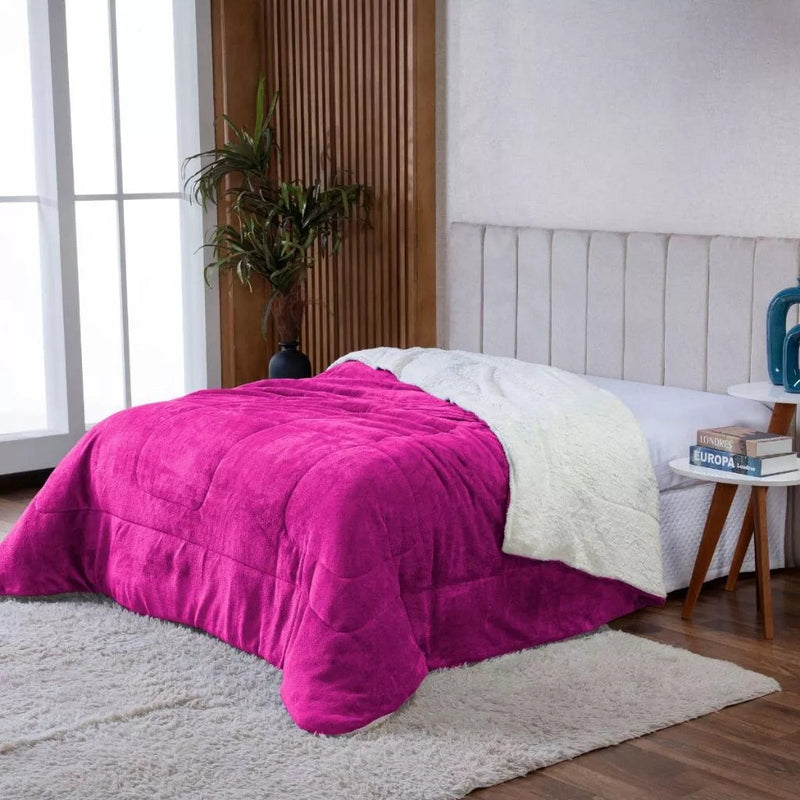 Edredom Queen Aveludado: Conforto Térmico para Noites de Inverno