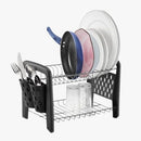 Escorredor Duplo Desmontável: Organize Seus Utensílios com Praticidade
