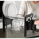 Escorredor Duplo Desmontável: Organize Seus Utensílios com Praticidade