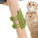 Pente Massageador Para Gatos: Escova Tira Pelos Com Alças Confortáveis