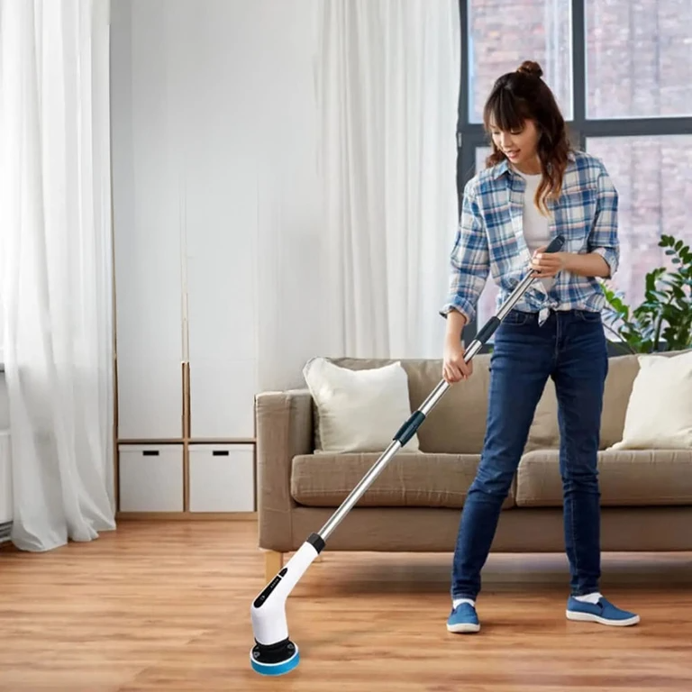 Escova Elétrica 3 em 1 Recarregável para Limpeza Prática e Eficiente