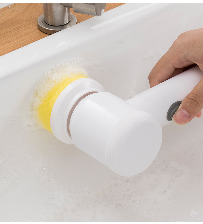 Escova Elétrica Portátil 3 em 1 - Praticidade e Conforto na Limpeza com CleanPro