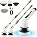 Esfregão Recarregável 3 em 1 com Limpeza Giratória: Praticidade e Conforto para o Seu Dia a Dia