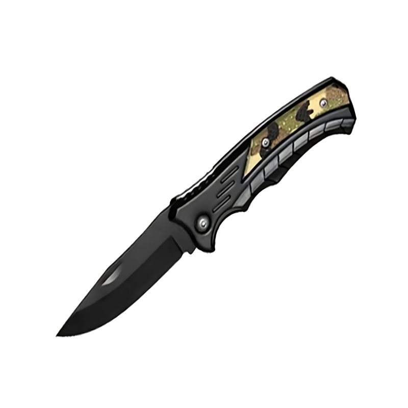 Canivete Dobrável Tático em Aço Inoxidável: Praticidade e Confiabilidade Para Suas Aventuras ao Ar Livre