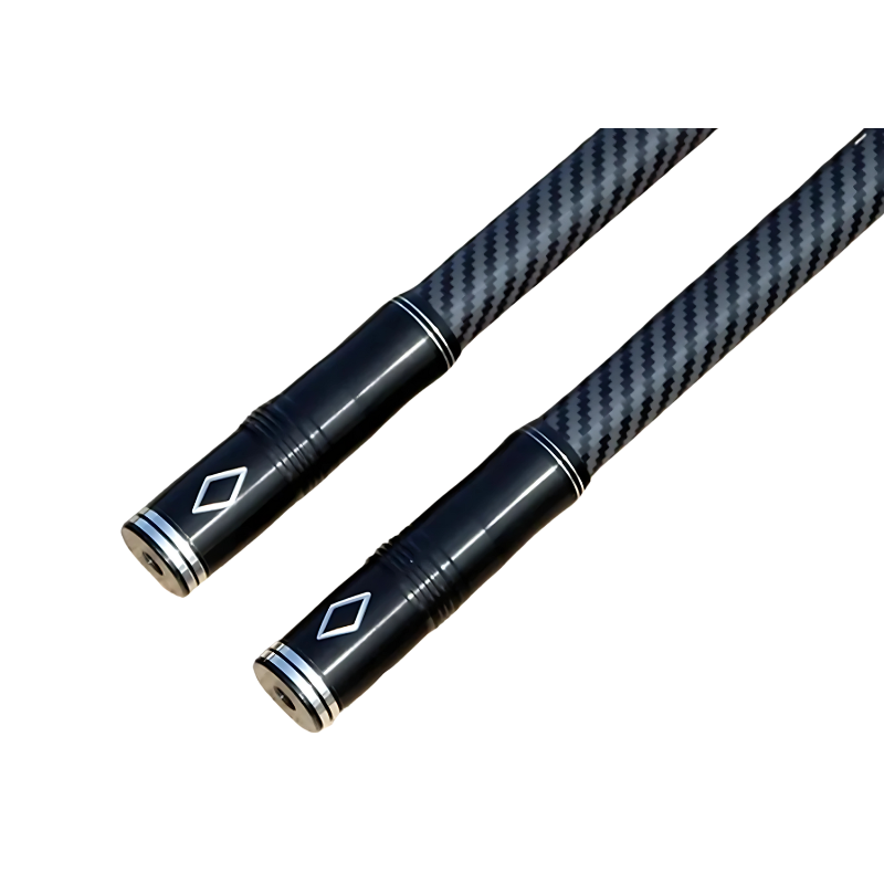 Vara de Pesca Telescópica em Fibra de Carbono: Leve e Resistente, de 2.1m a 4.5m, Suporta Até 20kg