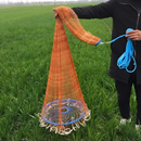 Rede de Pesca Lawaia com Anel Azul e Linha Trançada - Aumente Suas Capturas com Estilo e Confiabilidade