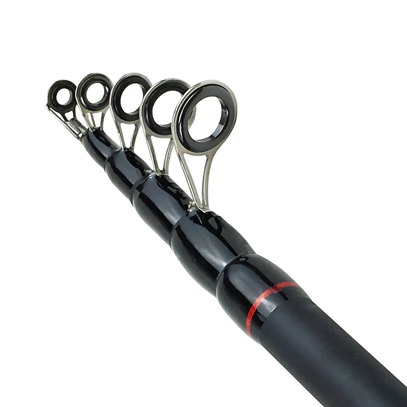 Vara de Pesca Ultralight 1.8m - 2.1m Com Isca Giratória e Saco Protetor Grátis - Conquiste Momentos de Aventura e Conforto