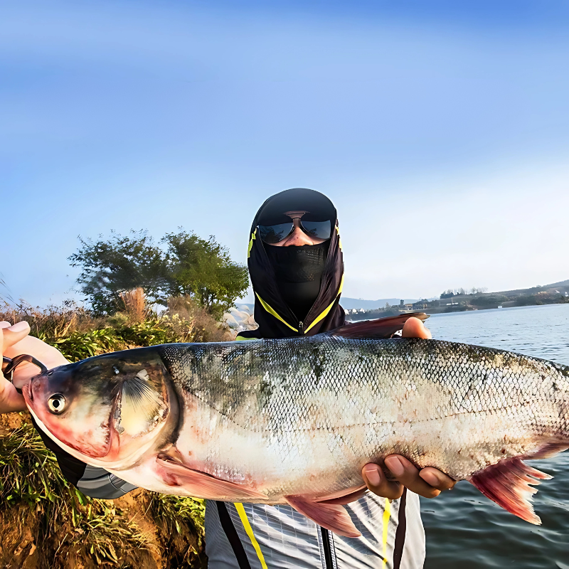 Vara de Pesca Telescópica em Fibra de Carbono: Leve e Resistente, de 2.1m a 4.5m, Suporta Até 20kg