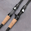 Vara de Pesca Telescópica Kingpesque em Carbono - Leve e Compacta de 1,5m a 2,4m para Aventura Sem Limites