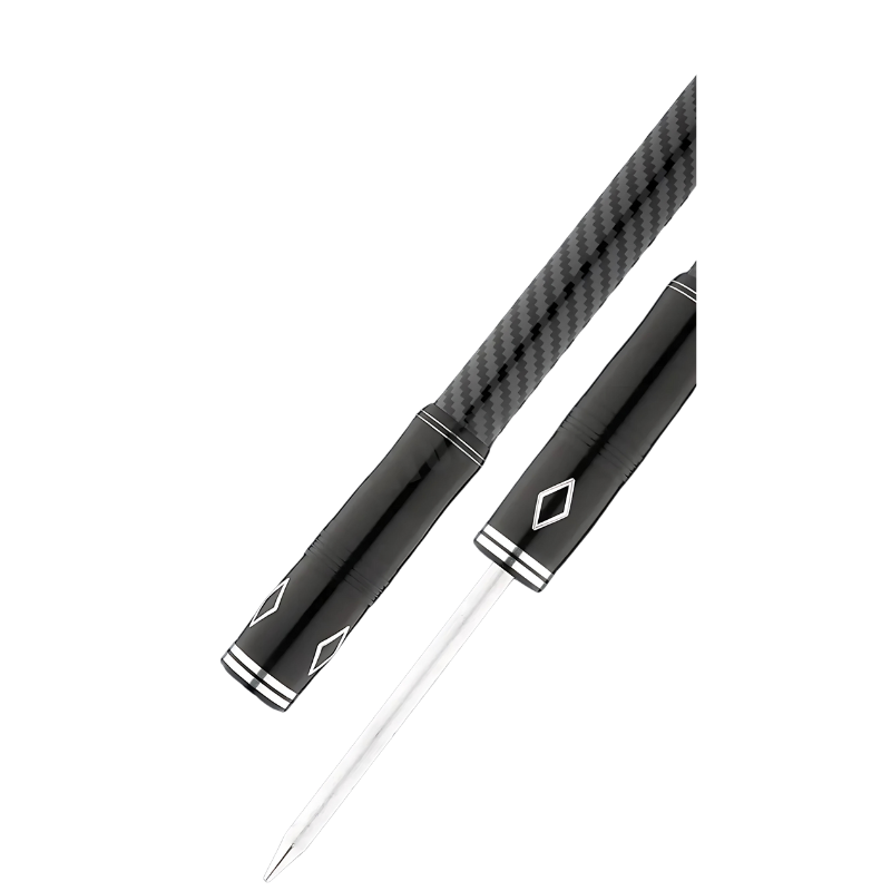 Vara de Pesca Telescópica em Fibra de Carbono: Leve e Resistente, de 2.1m a 4.5m, Suporta Até 20kg