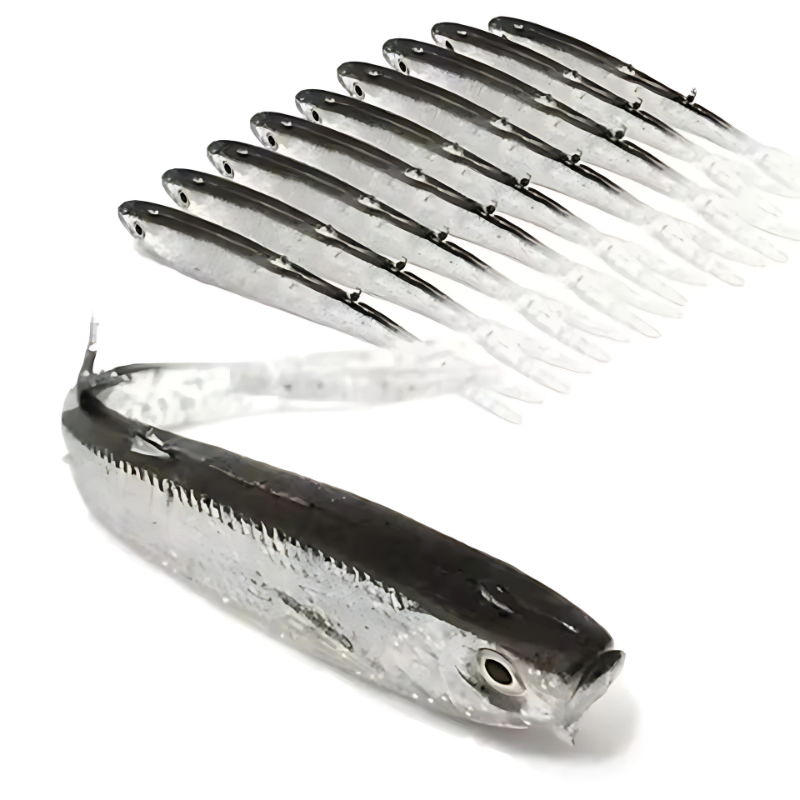 Conjunto Swimbait Para Pesca Com 10 Iscas - Transforme Suas Capturas