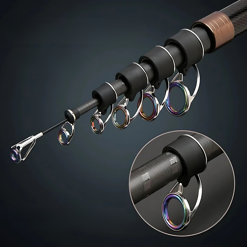 Vara de Pesca Telescópica de Carbono Para Capturas Impressionantes - Força de 20kg